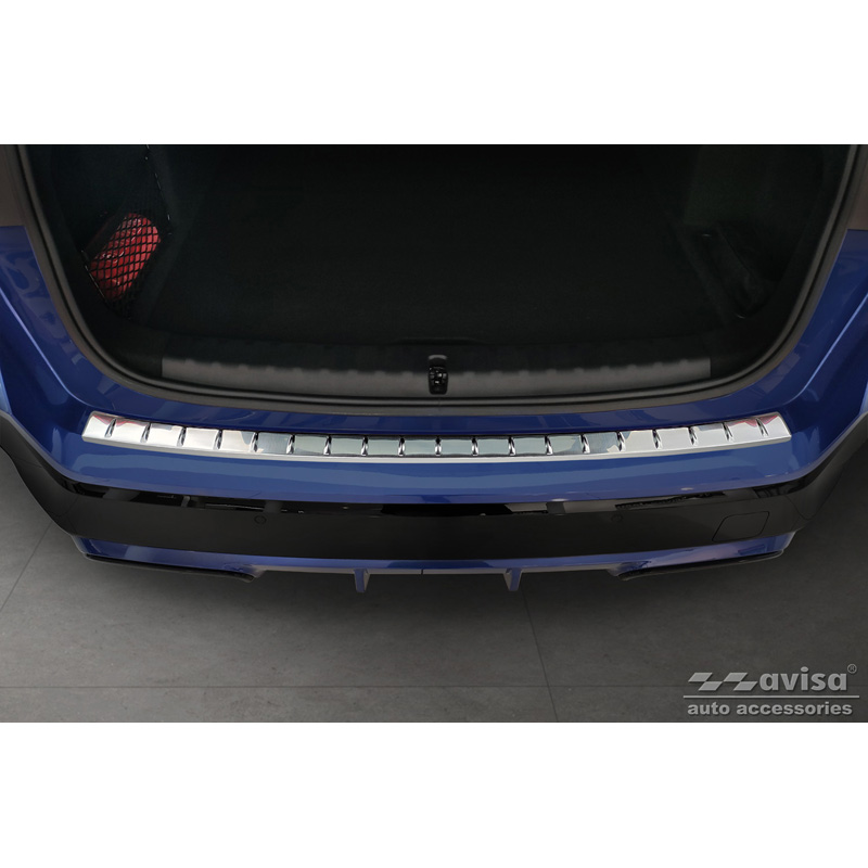 RVS Achterbumperprotector  BMW X1 U11 M-Sport 2022- 'Ribs'