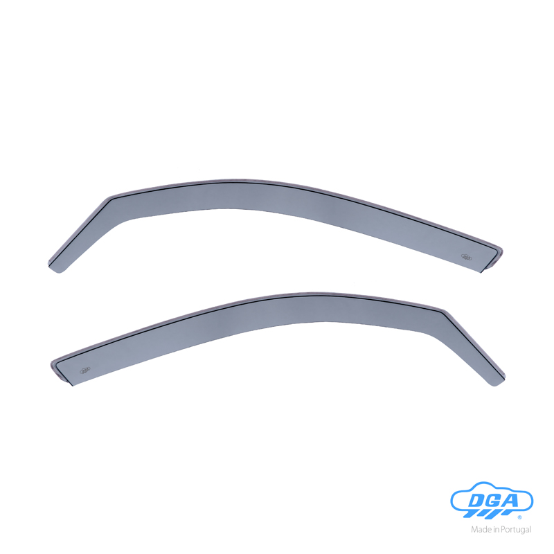 DGA Zijwindschermen  BMW 1-Serie E87 5-deurs 2004-2011 (2-delig)