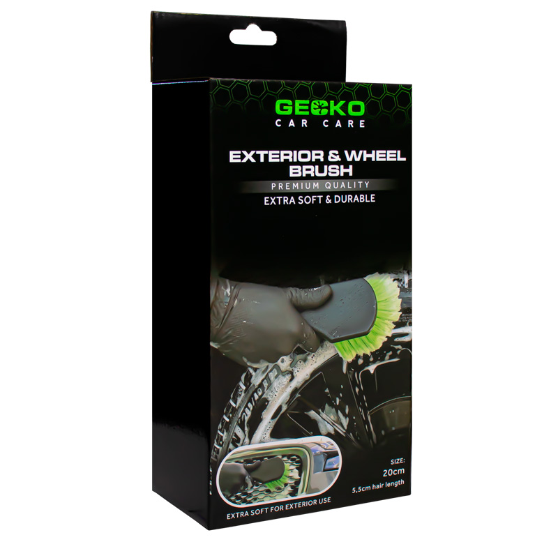 Gecko Exterieur- & Velgenborstel 20cm