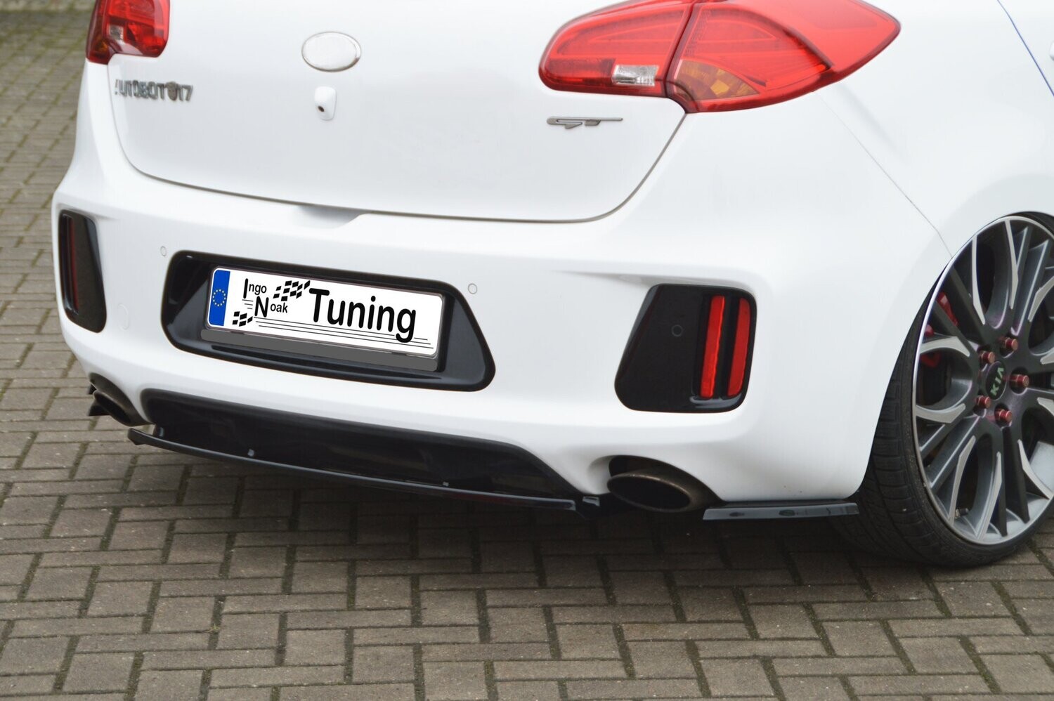 Achterschort middenstuk diffuser Kia Ceed GT+ GT Line 2013-