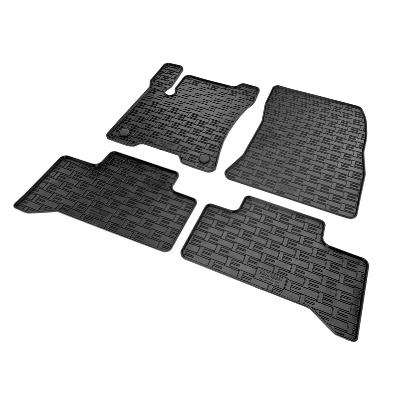 Rubber matten  Mercedes EQA (H243) 2021- (4-delig + montagesysteem)