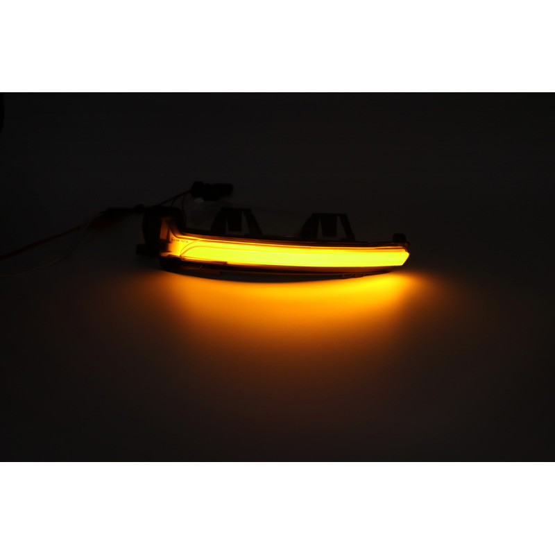 Set LED Zijspiegel-Knipperlichten  Volvo diverse modellen 2016- - Rookgrijs - incl. Dynamic Running Light