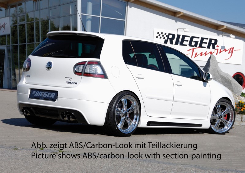 Zijskirts VW Golf V gti alle 5 deurs modellen Rieger met