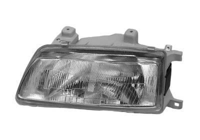 koplamp, H4, links, 1990-Honda Civic, 1987-1991, 3 drs Hatchback