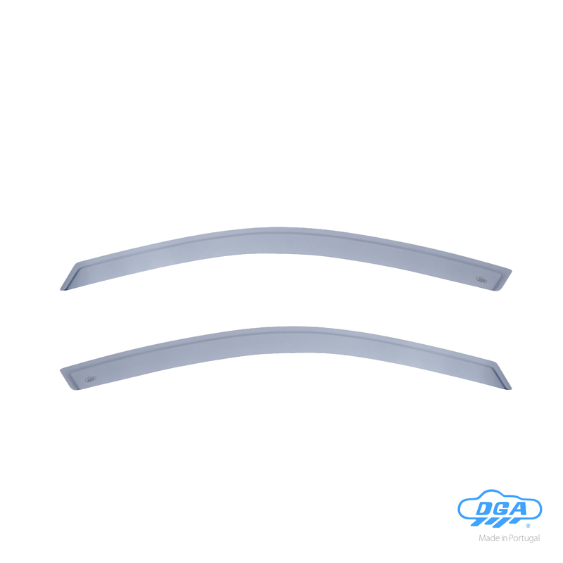 DGA Zijwindschermen  Volkswagen Golf V & VI Variant 2007-2013 & Jetta V 2005-2010 (2-delig / exterieur)
