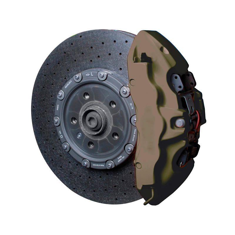 Foliatec Remklauwlakset - Combat mat-groen - 3 Componenten