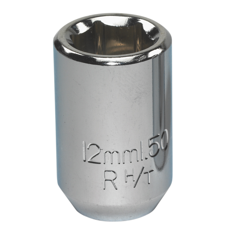 Wielmoer M12x1.25 - HEX (inbus) - Konisch - Lengte 38mm