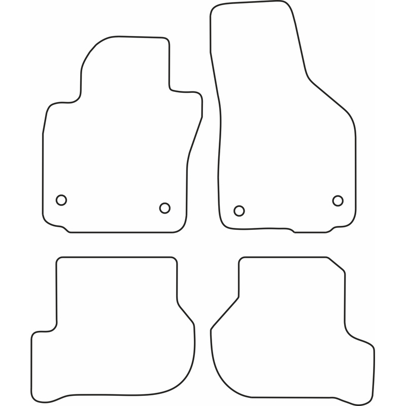 Automatten  Seat Leon 2005-2008
