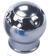 Schakelpook PK Sputnik gun metal/chrome ring (spec
