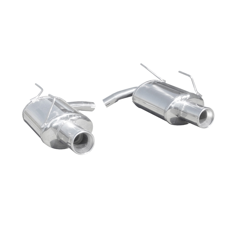 100% RVS Dubbele Sportuitlaat  Honda S2000 2.0 1999- Links/Rechts 102mm