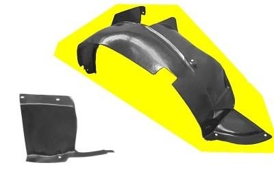 binnenscherm, plastic, voor, links Citroen Berlingo, 2002-2008