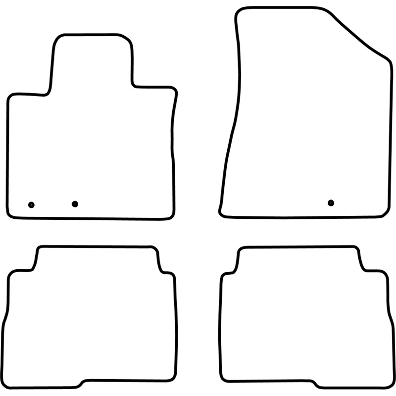 Automatten  Kia Sorento 2009-2013