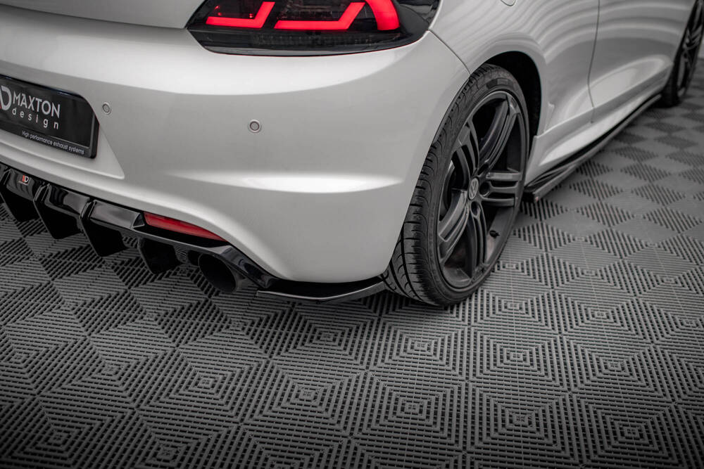 Zijdiffuser V.3 Volkswagen Scirocco R Maxton Glans Zwart