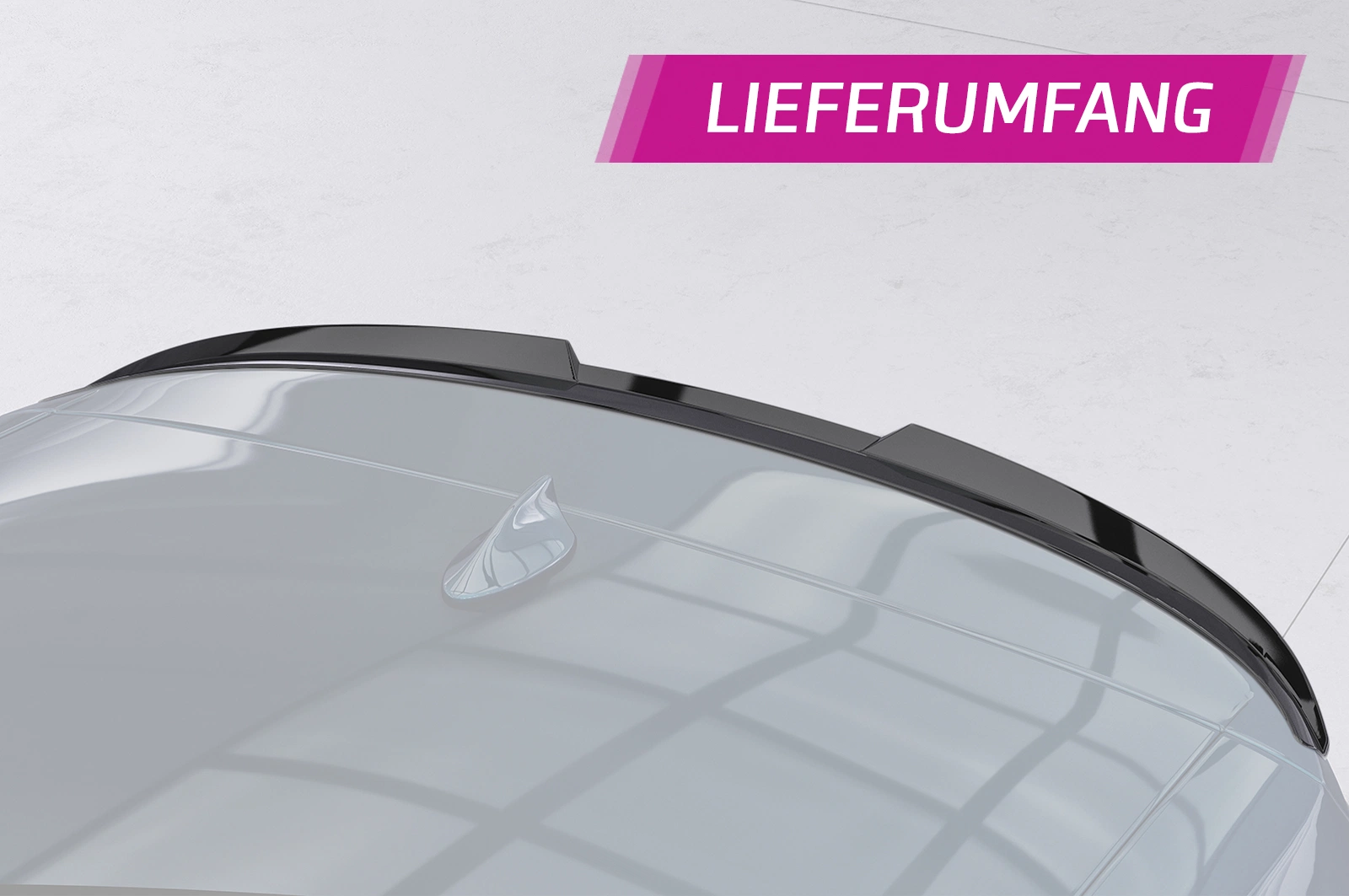 Achterspoiler Ford S-Max 2. Gen glans zwart CSR