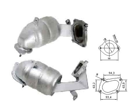 Nissan INTERSTAR 2.5TD DCI 2463 cc 84 Kw / 114 cv G9U Magnaflow
