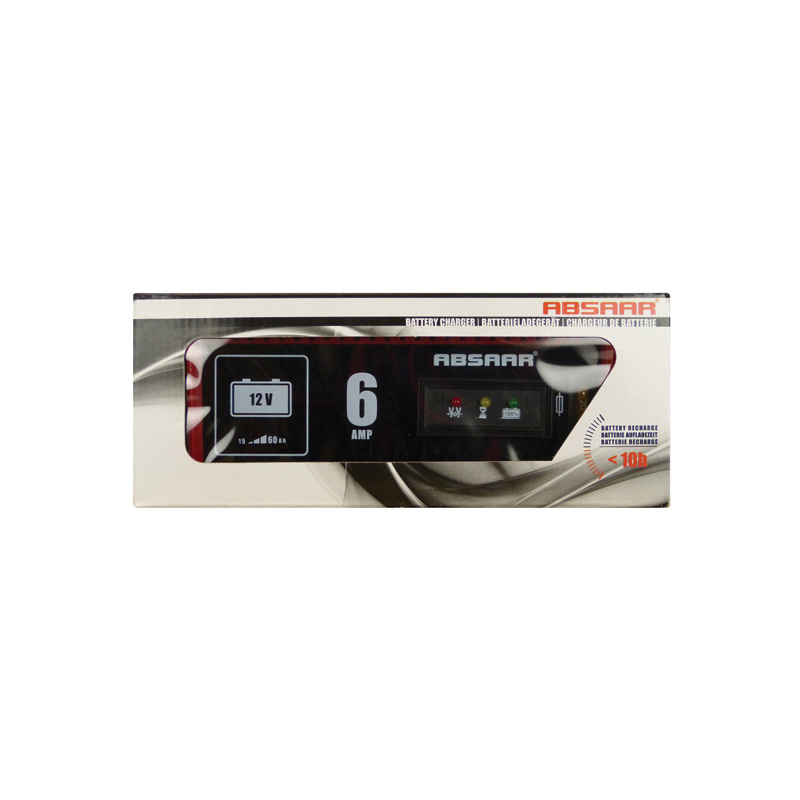 Absaar Acculader 12V 6A