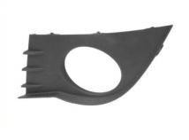 voorbumpergrille, met mistlampgat, links Renault Clio, 2005-2009