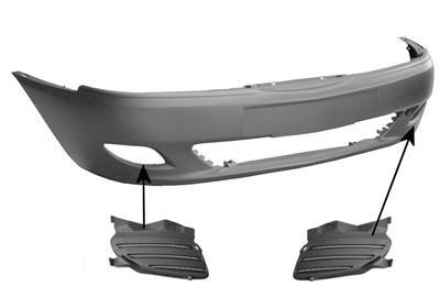 voorbumper, in primer Lancia Ypsilon, 2001-2003