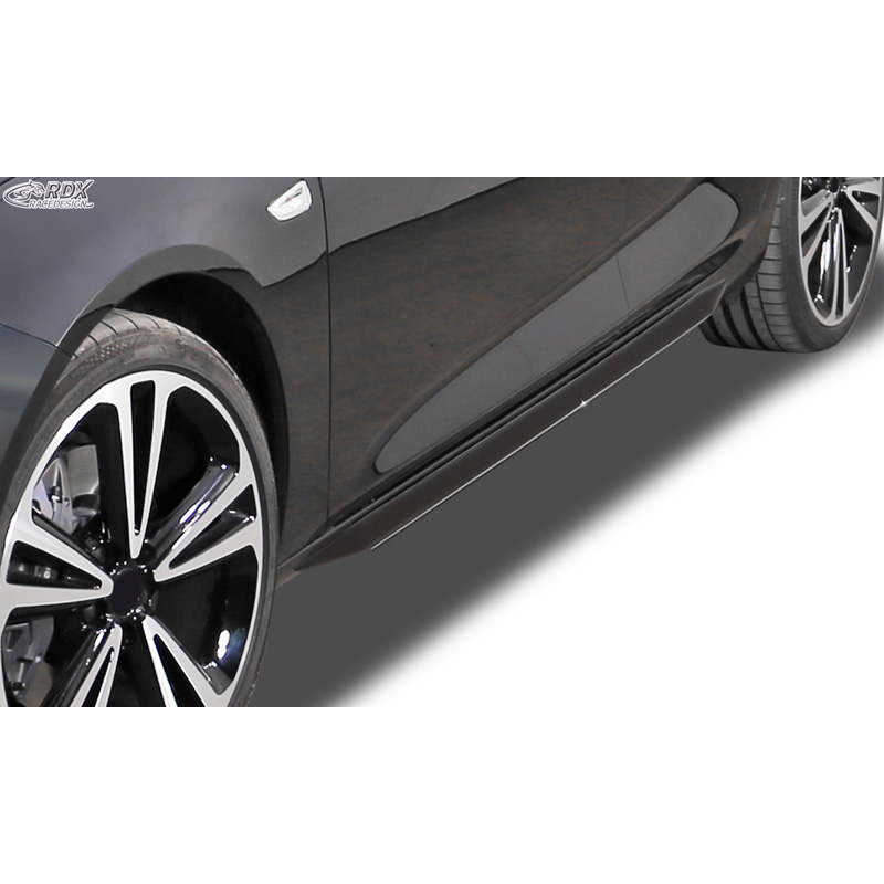Sideskirts 'Slim'  Opel Meriva A 2003-2010 (ABS zwart glanzend)