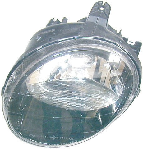 Koplamp links Chevrolet Matiz 98-00 ZWART