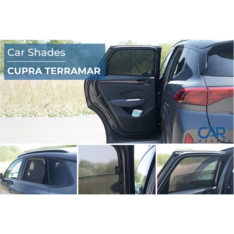 Set Car Shades (achterportieren)  Cupra Terramar (KP1) 2024- (2-delig)