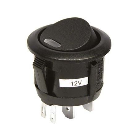 Schakelaar 'On/Off' Rood 12V 20A