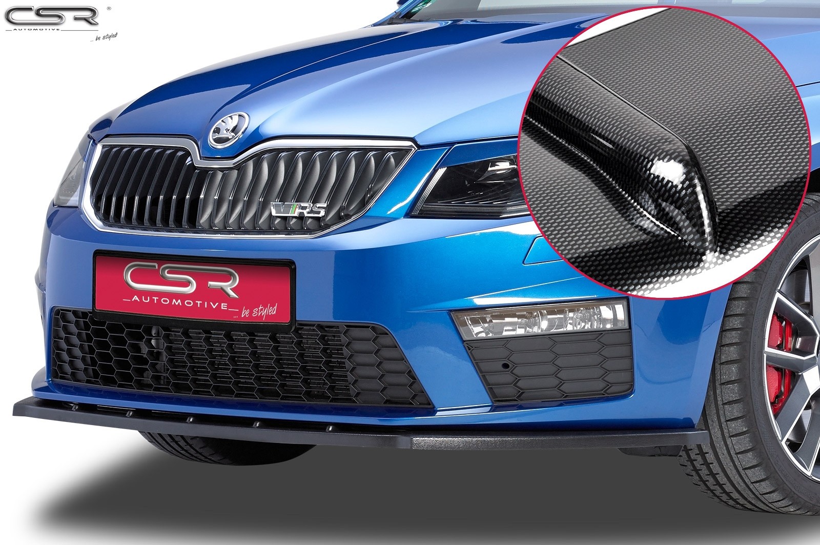 Voorspoiler Skoda Octavia RS 5E CSL097-C