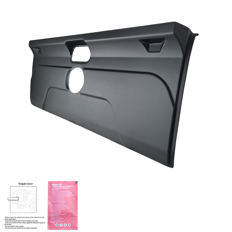 Achterklepcover  Volkswagen Amarok MK1 2010-2022 - Matzwart