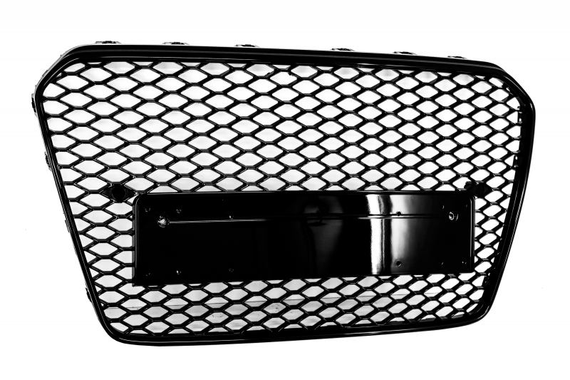 Grill Audi A5 8T 12-16 RS5 Look zwart