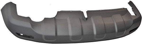 AchterBumper CRV, 07-10 DONKER GRIJS
