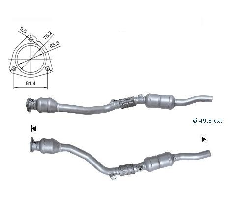 VW PASSAT 3B(G) 2.8i V6 30V 2771 cc 140 Kw / 190 cv BBG Magnaflo