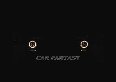 Koplampen VW Golf I Angel Eyes chroom