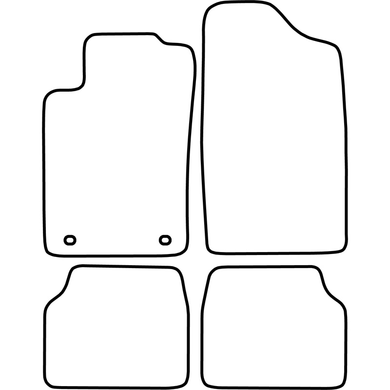 Automatten  Peugeot 405 1987-1996