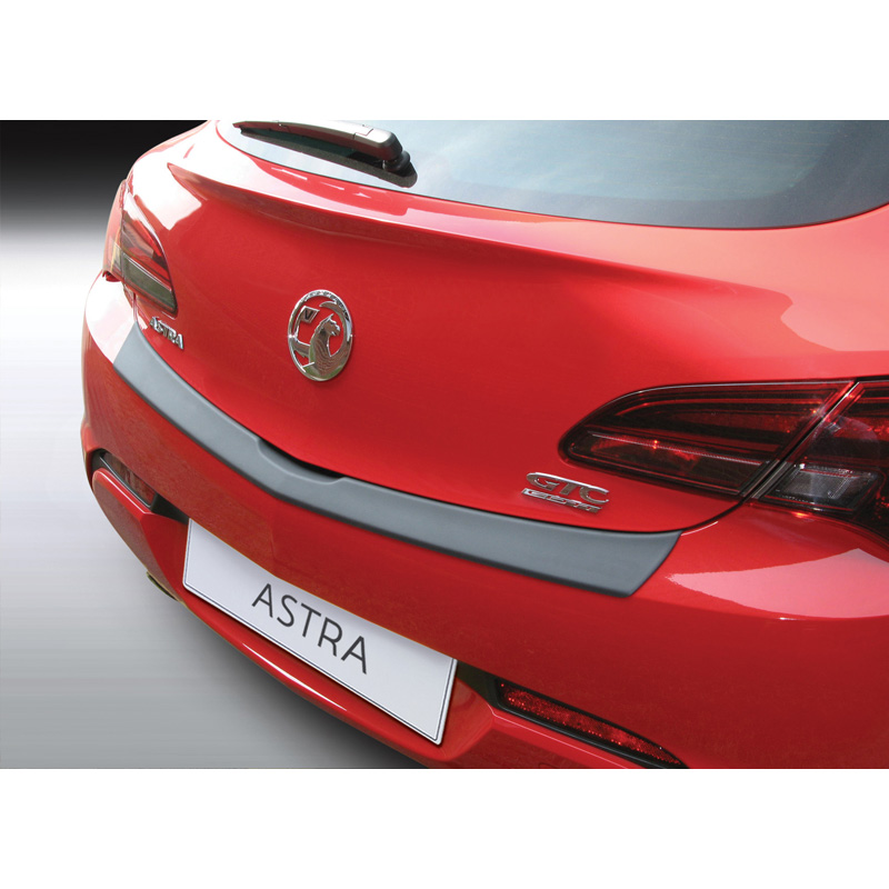 ABS Achterbumper beschermlijst  Opel Astra J GTC 3 deurs 2012- Zwart