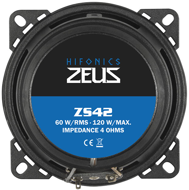 Hifonics Zeus luidspreker 10cm 2 weg ZS42