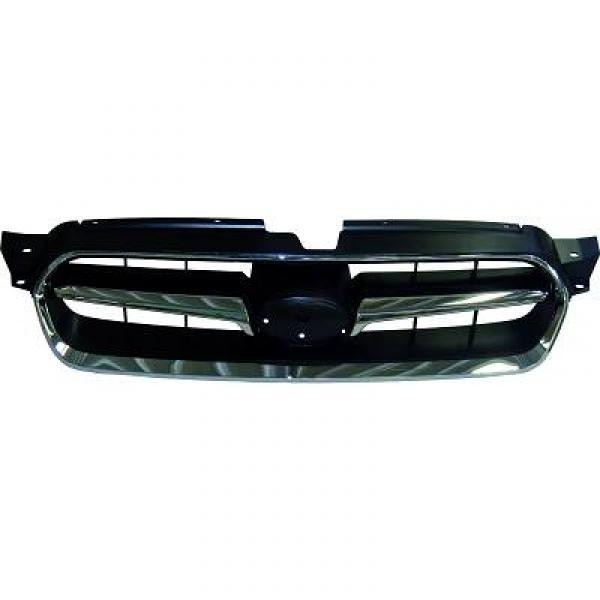 Radiator Grill LEGACY 03-06 ZWART/Chroom