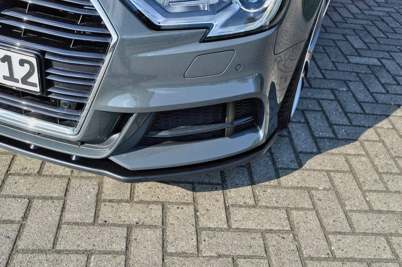 Voorspoiler Audi A3 8V S-line S3 Sportback Glans Zwart