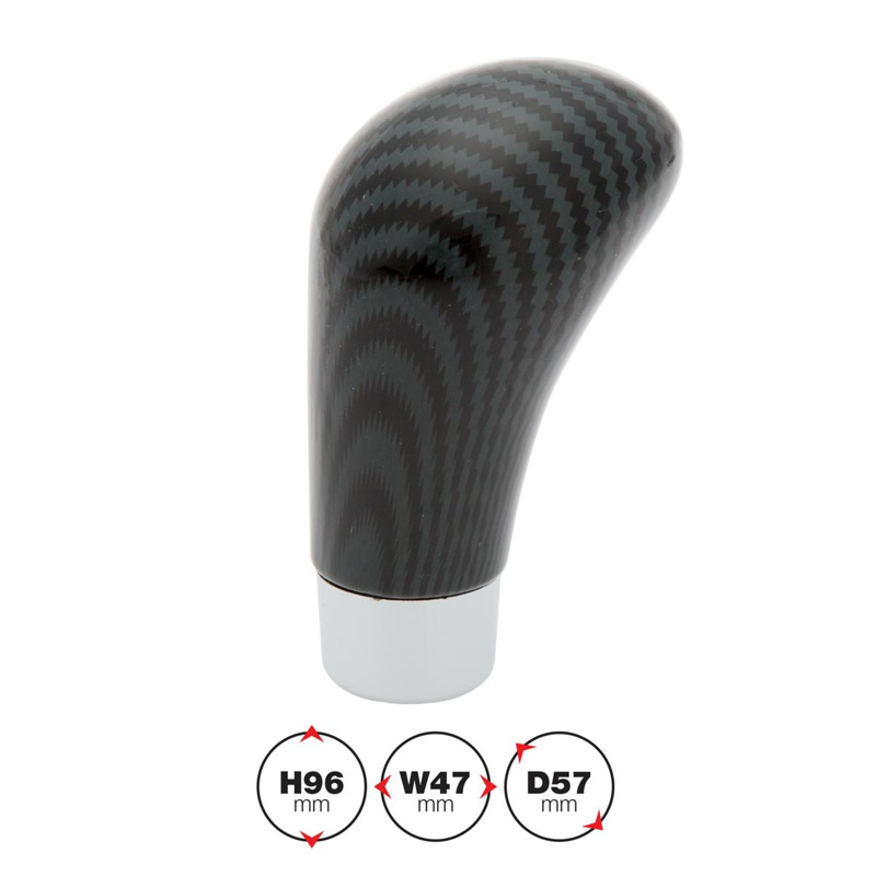 Simoni Racing Pookknop Kerb - Carbon-look