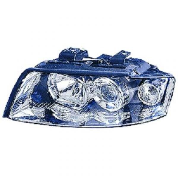 Koplamp links Audi A4 8E 00-04 VALEO H7+H7