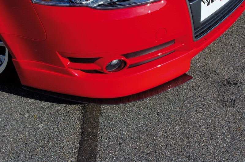 Spoilerzwaard Carbon voor Voorspoiler Audi A4 8E B7 11.04- Rieger