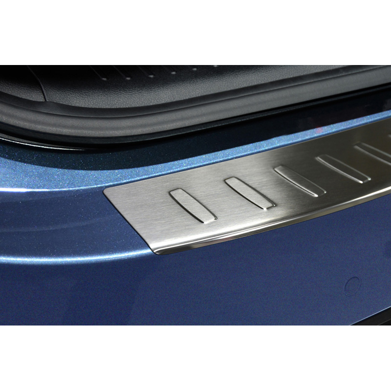RVS Achterbumperprotector  Kia Carens 2012-2018 'Ribs'