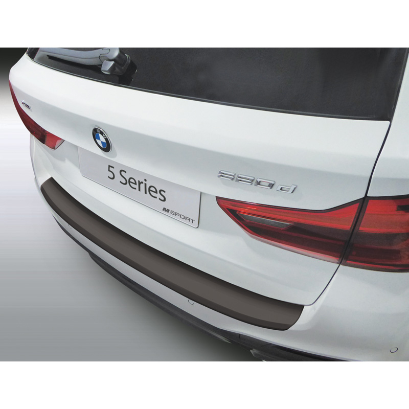 ABS Achterbumper beschermlijst  BMW 5-Serie G31 Touring M-Sport 3/2017-6/2020 Zwart