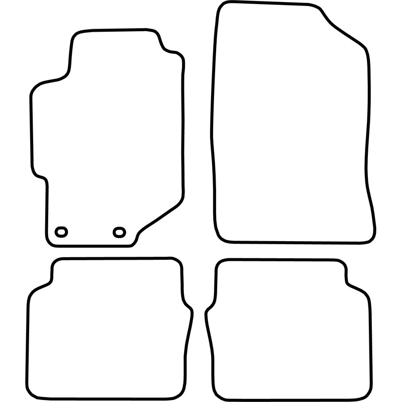 Automatten  Honda Accord 1998-2001
