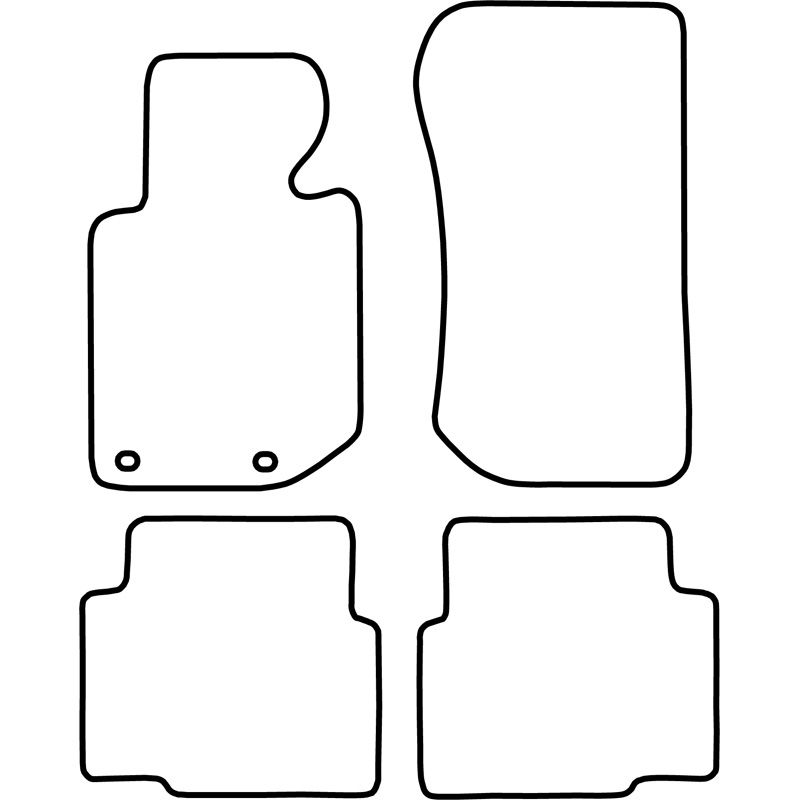 Automatten  BMW 3 serie (E36) sedan/touring 1991-1998