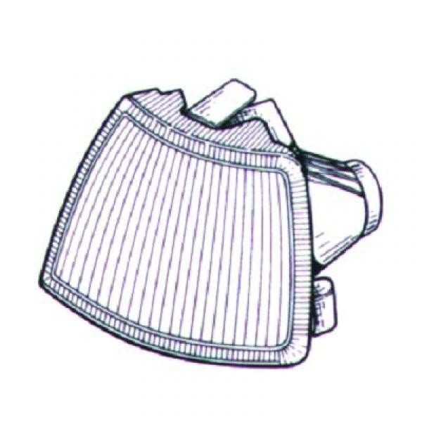 Knipperlicht links VECTRA 88-92 WIT GLAS
