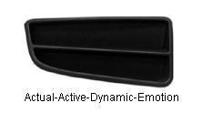 voorbumpergrille, links Fiat Panda, 2003-2012