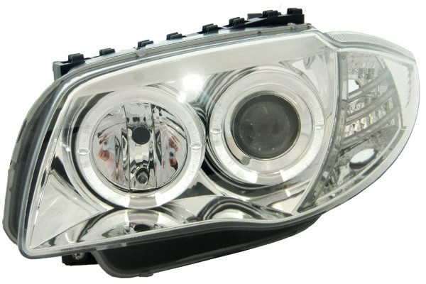 Koplampen passend voor BMW E87 04-11 Chroom