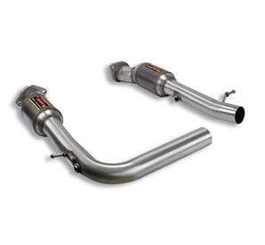 BMW E53 X5 4.8is V8 05 –› 06 Supersprint Front metallic kat R.-