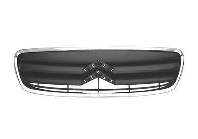 grille, chroom, open Citroen C2, 2008-2010