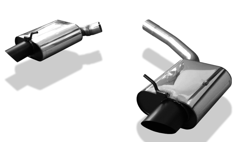Audi A4/A5/S4/S5 Einddemper Rieger